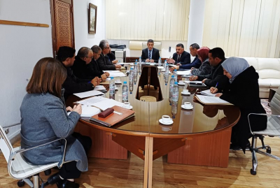 *اللجنة الادارية لتسيير شؤون الولاية تصادق على عدد من المشاريع المدرجة ضمن البرنامج الجهوي للتنمية بكلفة مالية تعادل 1,6مليون دينار.